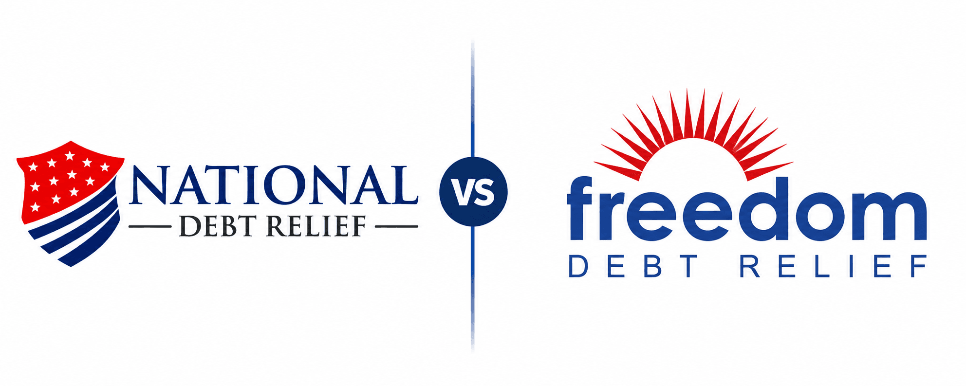 National Debt Relief vs Freedom Debt Relief fee comparison for Texas residents, 2026